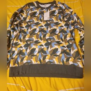 NWT Free Assembky Men's Multicolor Sweatshirt Size M